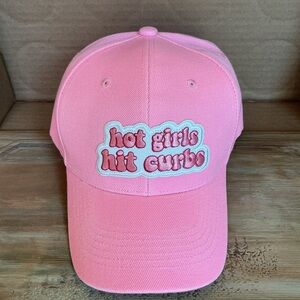 HOT GIRLS HIT CURBS Hat – Pink Trucker, Bold & Hilarious
